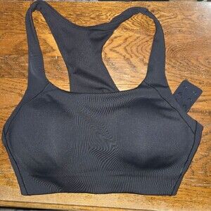 Calia Black Longline Athletic Sports Bra Medium